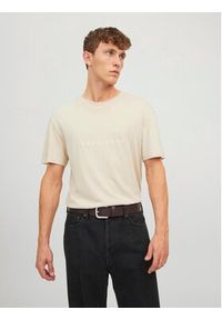 Jack & Jones - Jack&Jones Pasek Męski Harry 12236466 Brązowy. Kolor: brązowy. Materiał: skóra #3