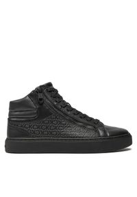 Calvin Klein Sneakersy High Top Lace Up W/ Zip Mono HM0HM01497 Czarny. Kolor: czarny #1