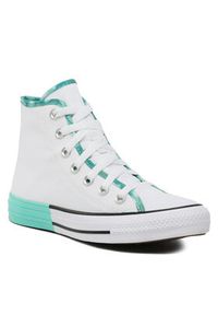 Converse Trampki Chuck Taylor All Star Hi A03413C Biały. Kolor: biały. Materiał: materiał #6