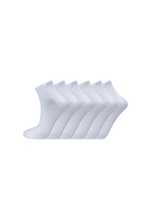 ENDURANCE - Skarpetki Endurance Ibi Quarter Sock 6-Pack. Kolor: biały. Sport: fitness