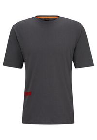 BOSS - Boss T-Shirt 50495743 Szary Relaxed Fit. Kolor: szary. Materiał: bawełna