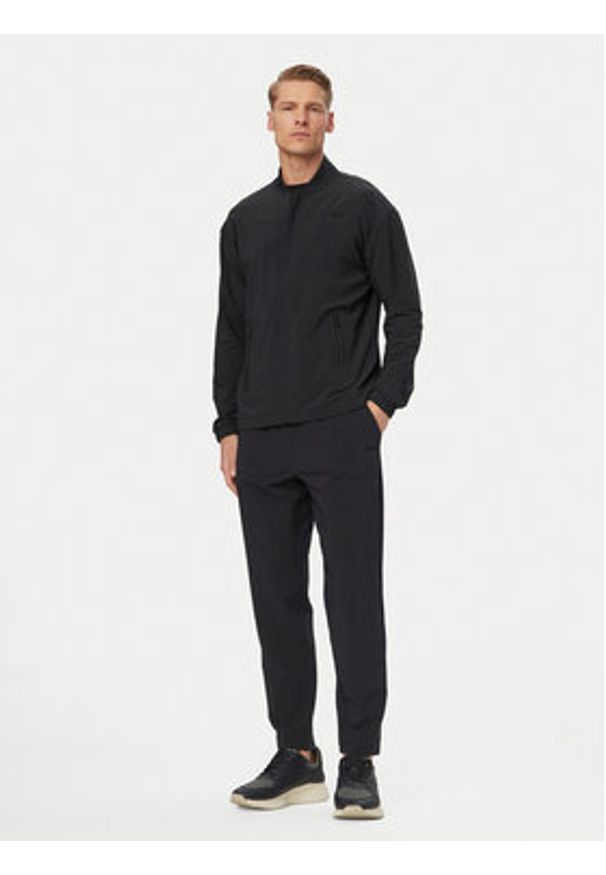 BOSS Spodnie materiałowe Terrace 50558503 Granatowy Tapered Fit. Kolor: niebieski. Materiał: syntetyk