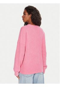 Roxy Bluza Eastside ERJKT04322 Różowy Boxy Fit. Kolor: różowy. Materiał: syntetyk #4