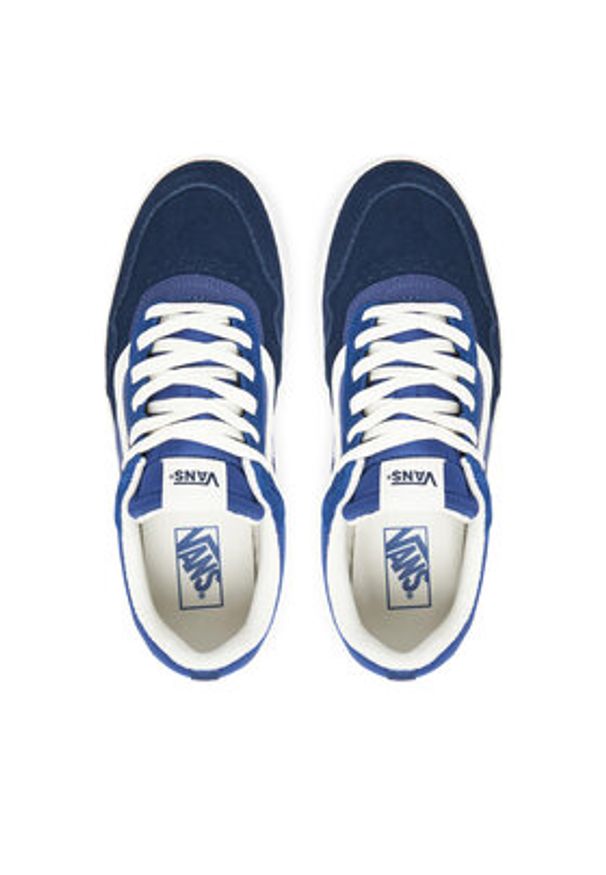 Vans Sneakersy CruZe 3.0 VN000D6SCJE1 Granatowy. Kolor: niebieski. Materiał: skóra, zamsz