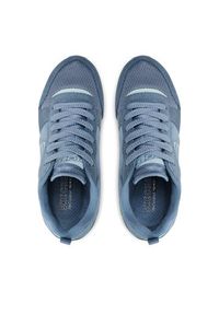skechers - Skechers Sneakersy Step N Fly 155287/SLT Niebieski. Kolor: niebieski. Materiał: zamsz, skóra