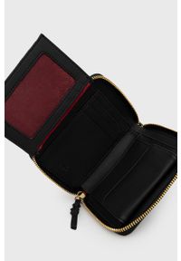 Love Moschino portfel damski kolor czarny. Kolor: czarny