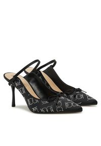 Pinko - PINKO Klapki Elsa 08 SD0335 T017 Czarny. Kolor: czarny. Materiał: materiał #4