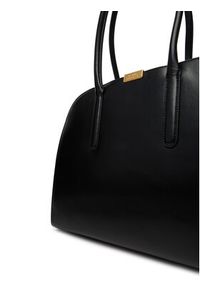 TOMMY HILFIGER - Tommy Hilfiger Torebka Iconic Leather Tote AW0AW18206 Czarny. Kolor: czarny. Materiał: skórzane #6