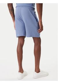 BOSS Szorty sportowe Waffle 50535884 Błękitny Regular Fit. Kolor: niebieski. Materiał: bawełna. Styl: sportowy #4