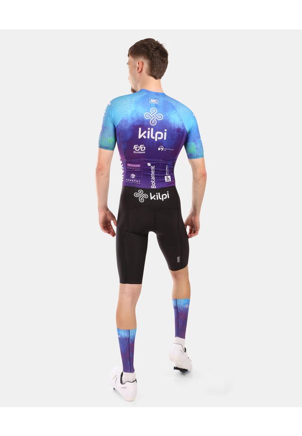 Męska koszulka kolarska Kilpi AURORA-M. Kolor: niebieski. Sport: kolarstwo