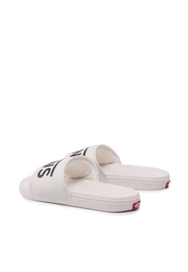 Vans Klapki La Costa Slide-On VN0A5HFEX0Z1 Biały. Kolor: biały. Materiał: skóra