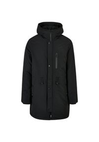 Parka Urban Classics Light. Kolor: czarny. Sezon: zima. Styl: elegancki #1