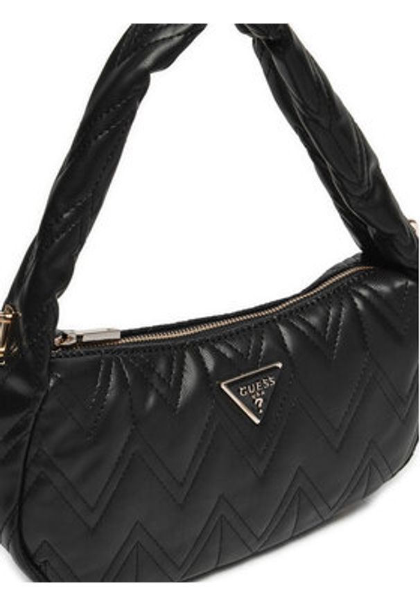 Guess Torebka HWQG95 05180 Czarny. Kolor: czarny. Materiał: skórzane