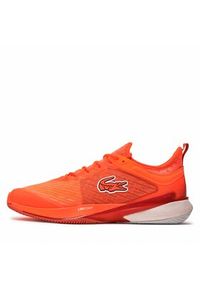 Lacoste Sneakersy Ag-Lt23 Lite 123 1 Sma 745SMA0014ADX Pomarańczowy. Kolor: pomarańczowy. Materiał: materiał