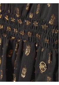 MICHAEL KORS KIDS Sukienka elegancka R12119 D Czarny Regular Fit. Kolor: czarny. Materiał: syntetyk. Styl: elegancki #5