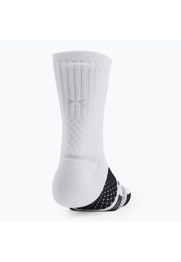 Skarpety męskie Under Armour Curry AD Playmaker 1P Mid. Kolor: biały. Sport: turystyka piesza
