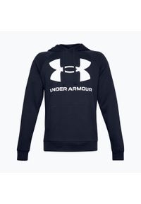 Bluza fitness męska Under Armour Rival Fleece Big Logo HD. Kolor: niebieski. Sport: fitness #1