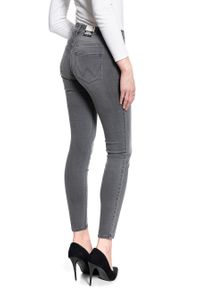 Wrangler - SPODNIE DAMSKIE WRANGLER SKINNY SKY GREY W28KKS74H #9