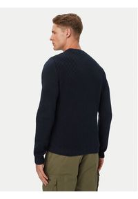 Aeronautica Militare Sweter 262MA1571UL00409 Granatowy Regular Fit. Kolor: niebieski. Materiał: bawełna #3
