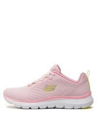 skechers - Skechers Sneakersy Flex Appeal 5.0- 150201/PKYL Różowy. Kolor: różowy. Materiał: mesh, materiał