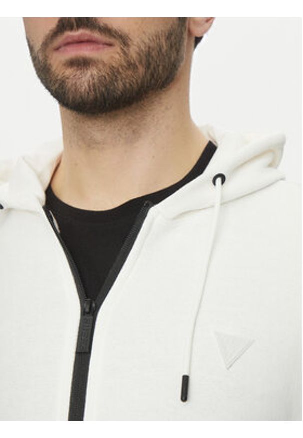 Guess Bluza Z2YQ28 KAIJ1 Biały Regular Fit. Kolor: biały. Materiał: bawełna