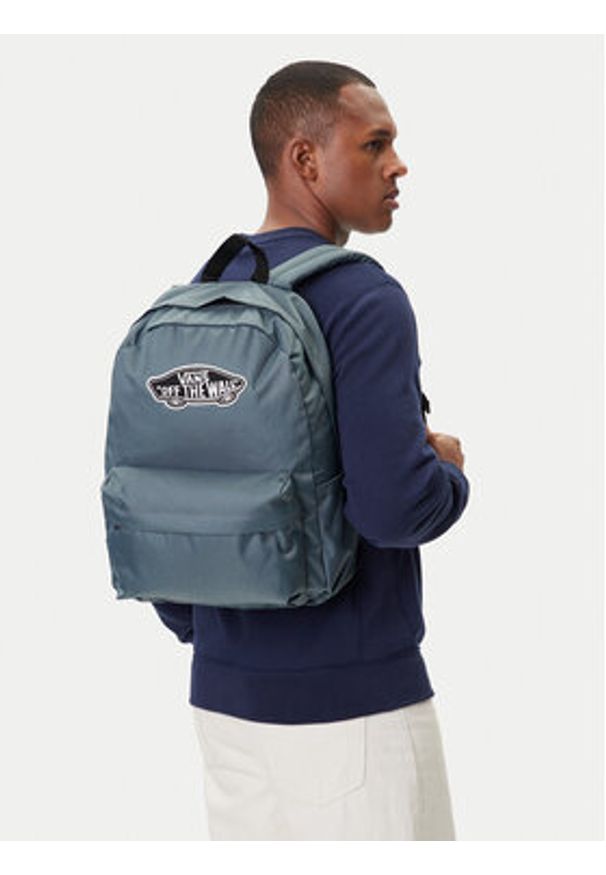 Vans Plecak Old Skool Class VN000H4YRV21 Szary. Kolor: szary. Materiał: materiał