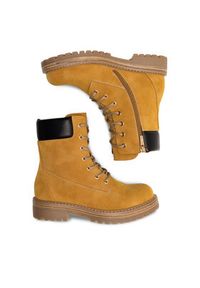 Jenny Fairy Trzewiki LUCIE WS2911-01 Brązowy. Kolor: brązowy. Materiał: materiał #2