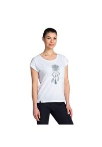 Koszulka damska Kilpi Roane. Kolor: biały. Sport: turystyka piesza #1