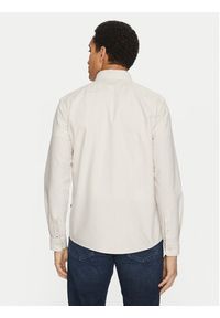 BOSS Koszula Roan 50520275 Beżowy Slim Fit. Kolor: beżowy. Materiał: bawełna #4