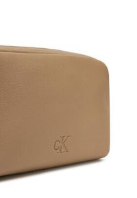 Calvin Klein Jeans Torebka Ultralight Camera Bag21 Pu LV04K3124G Beżowy. Kolor: beżowy. Materiał: skórzane #5