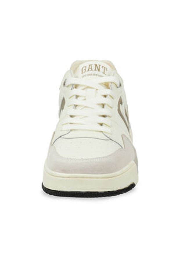 GANT - Gant Sneakersy 31631005 Écru. Materiał: skóra