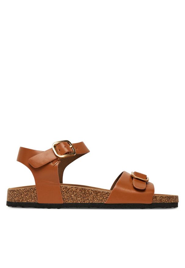 Jenny - Sandały JENNY. Kolor: brązowy