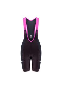 Spodenki rowerowe damskie Quest Cargo Colour. Kolor: czerwony