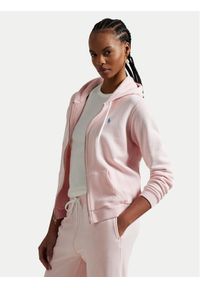 Polo Ralph Lauren Bluza 211935584017 Różowy Regular Fit. Typ kołnierza: polo. Kolor: różowy. Materiał: bawełna
