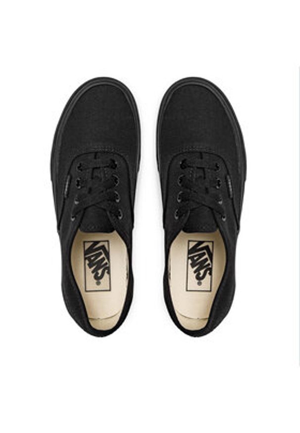 Vans Tenisówki Authentic VN000EE3BKA Czarny. Kolor: czarny. Materiał: materiał