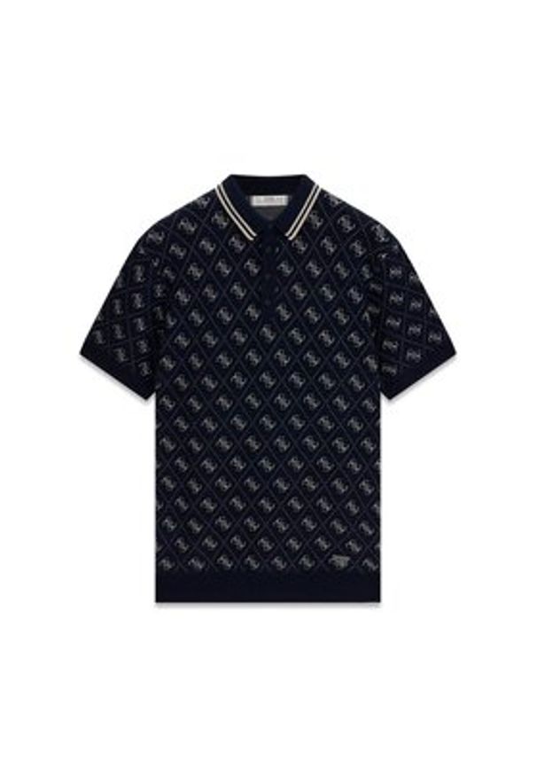 Guess Sweter 183052 Niebieski Classic Fit. Kolor: niebieski