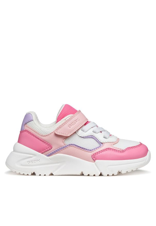 Sneakersy Geox. Kolor: różowy