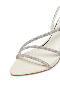 Nine West Sandały R25SS019000 Kremowy. Kolor: kremowy. Materiał: materiał #2