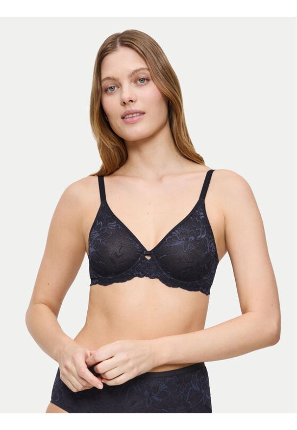 Triumph Biustonosz z fiszbiną Amourette Charm 10214458 Szary. Kolor: szary. Materiał: syntetyk