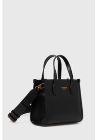 Guess torebka kolor czarny. Kolor: czarny. Rodzaj torebki: na ramię #2