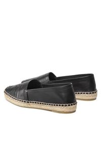 Max Mara Espadryle Eli 45210321600 Czarny. Kolor: czarny. Materiał: skóra #5