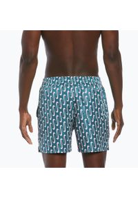 Nike Swim - Szorty kąpielowe męskie Nike Swoosh Link 5" Volley. Kolor: zielony