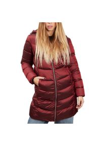 Kurtka Geox Model W Adrya Long Jkt Kolor Bordeaux. Kolor: czerwony. Materiał: tkanina