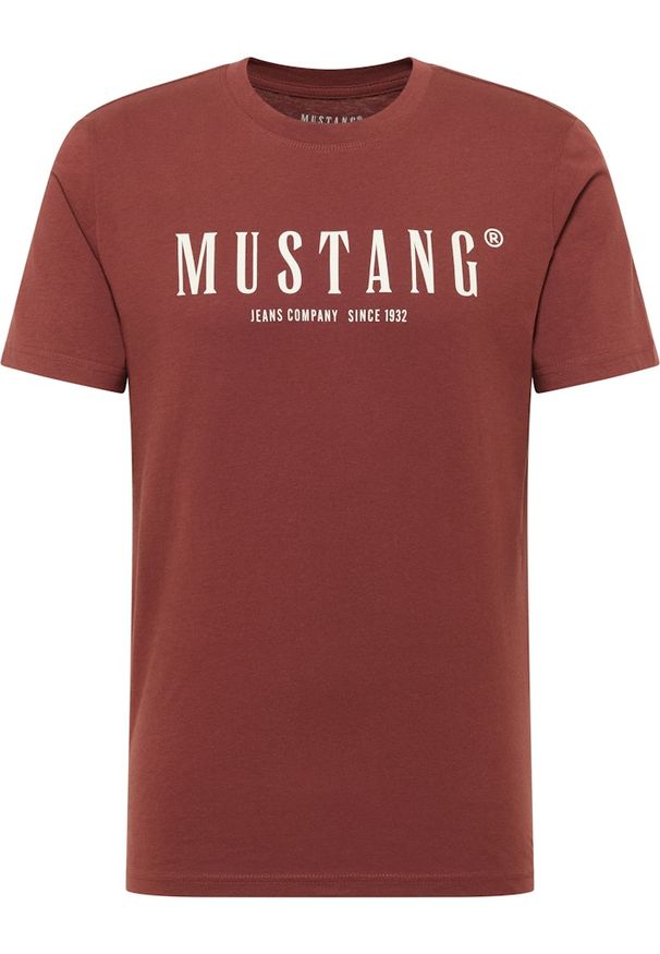 Męski T-Shirt Mustang Style Austin Cinnamon 1015826 3238