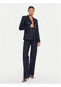 Marciano Guess Marynarka 4YPN17 7238A Granatowy Regular Fit. Kolor: niebieski. Materiał: bawełna