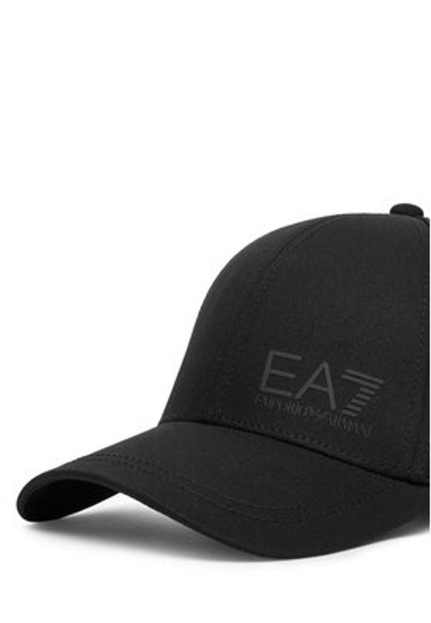 EA7 Emporio Armani Czapka z daszkiem 7X000005 AF11989 MC005 Czarny. Kolor: czarny. Materiał: materiał, bawełna
