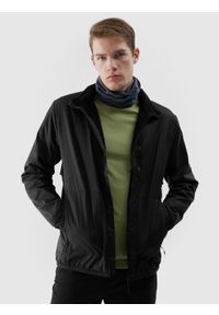 4f - 4F Kurtka trekkingowa Primaloft Active męska - czarna XXL. Typ kołnierza: kołnierzyk stójkowy. Kolor: czarny. Materiał: dzianina, lycra, poliester, materiał, tkanina. Technologia: Primaloft. Sport: turystyka piesza, wspinaczka