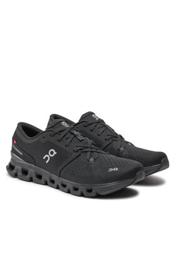On Buty na siłownię Cloud X 4 3ME30040106 Czarny. Kolor: czarny. Materiał: materiał. Sport: fitness