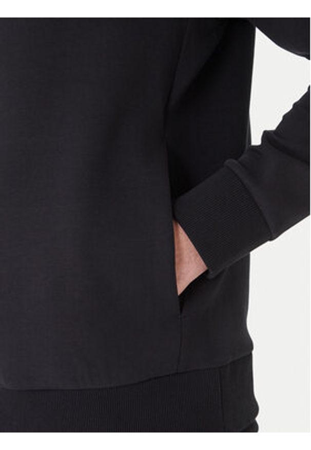 BOSS Bluza Saggy 50555495 Czarny Regular Fit. Kolor: czarny. Materiał: bawełna