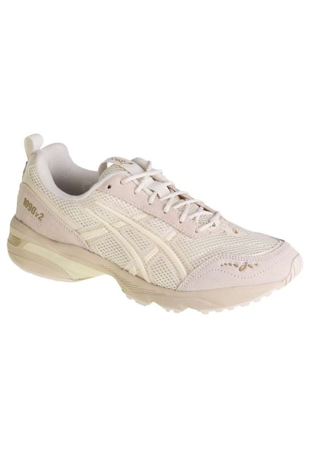 Buty Asics Gel-1090v2 M 1203A224-100 beżowy. Okazja: na co dzień. Zapięcie: sznurówki. Kolor: beżowy. Materiał: materiał, zamsz, skóra. Szerokość cholewki: normalna